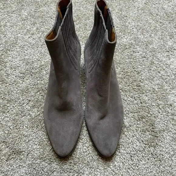 Rag and bone Rover Grey Suede Boots NEW Size 36.5 - Picture 4 of 6